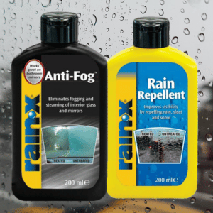 Rain X Anti Rog and Rain Repellent